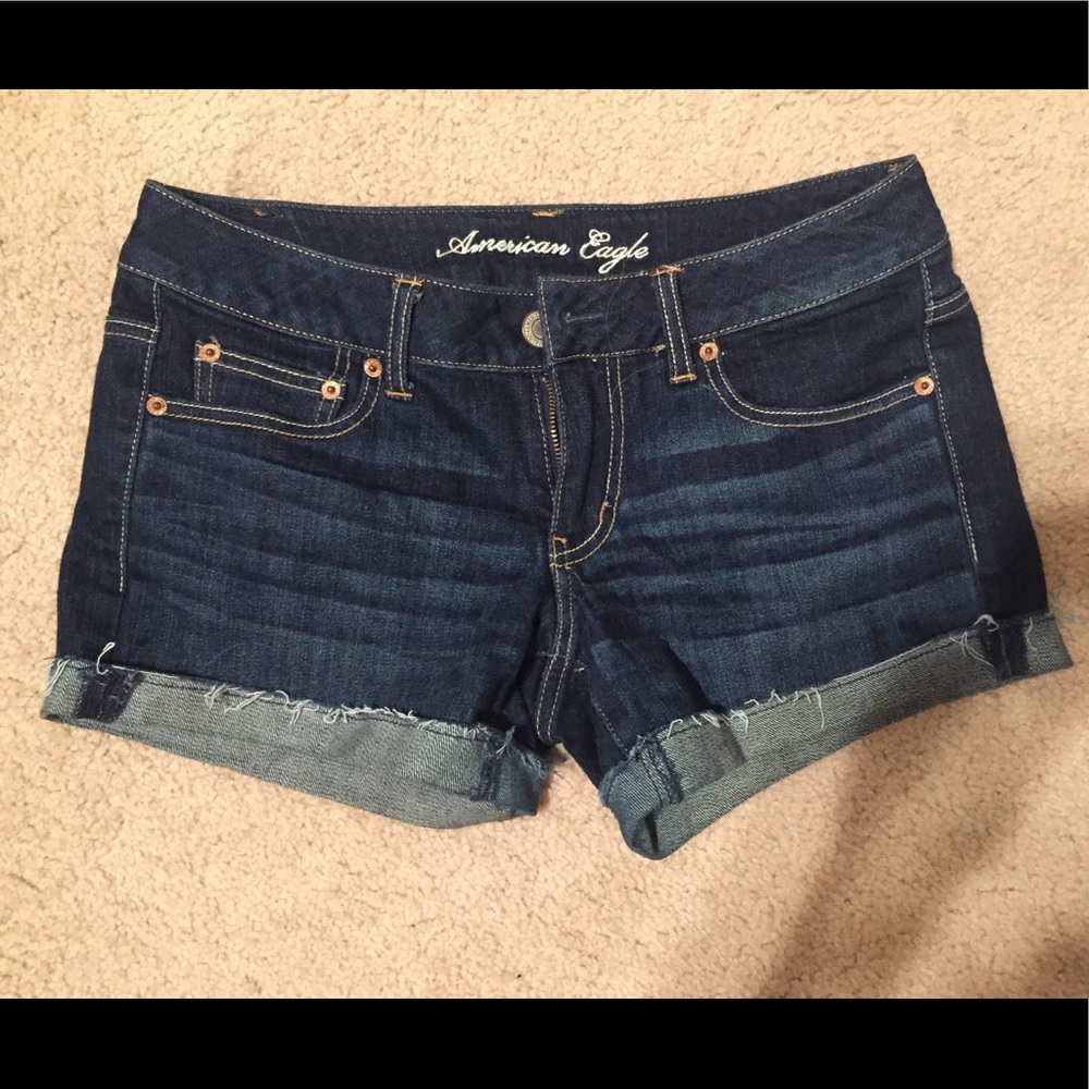 American eagle denim shorts